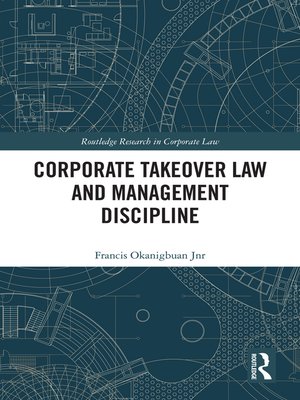 cover image of Corporate Takeover Law and Management Discipline